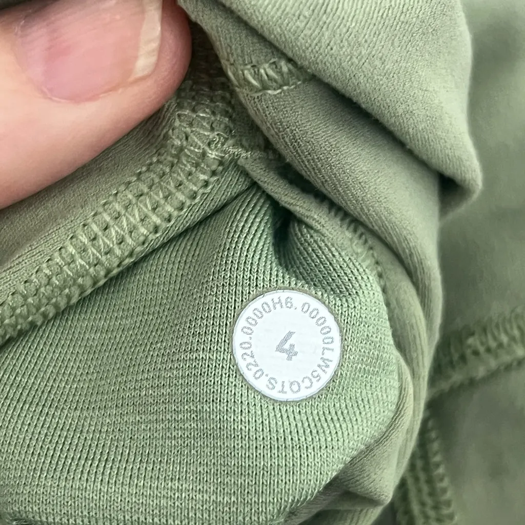 lululemon Align High-Rise Pant 25 Diamond Dye Vista Green Olive size 4 - Image 4