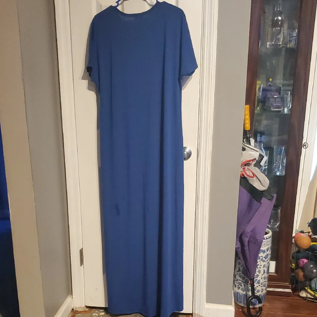LuLaRoe Elegant Royal Blue Maxi Dress - Image 3