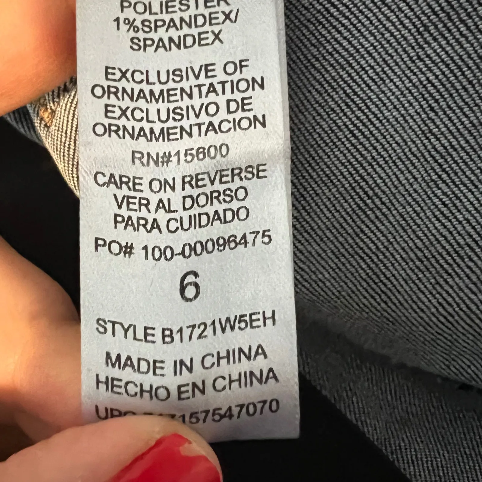 Democracy Ab Solution High Rise Skinny Jeans Size 6 Dark Wash NWT - Image 7