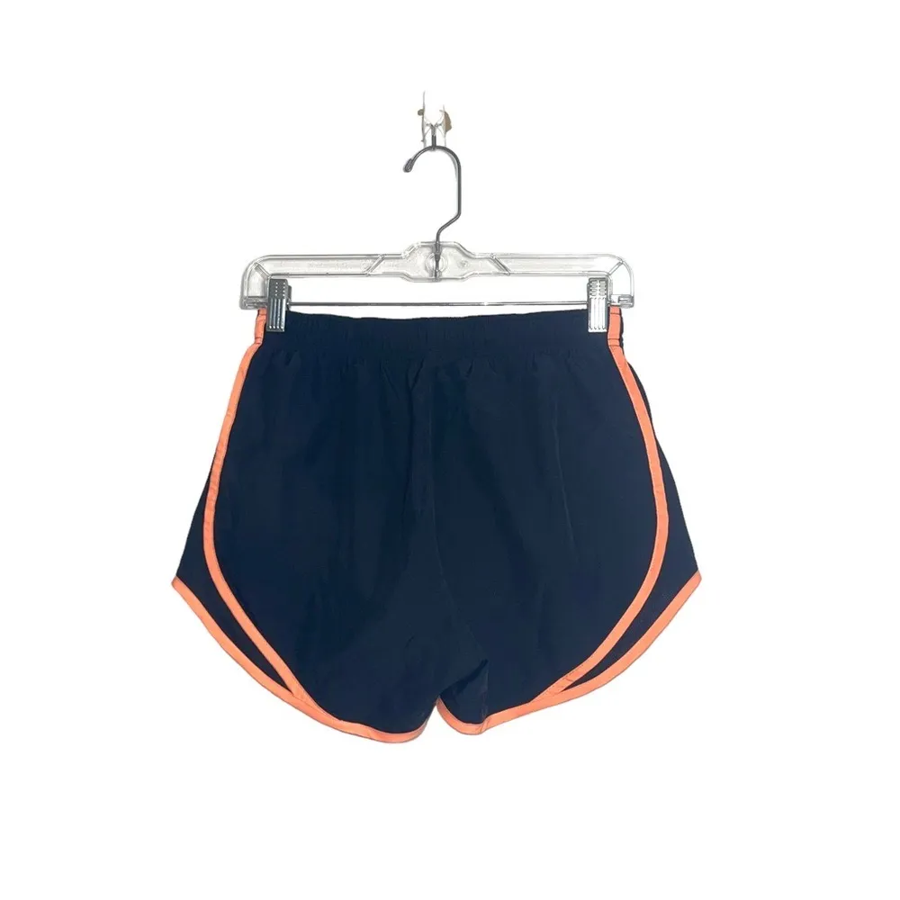 Nike Tempo Shorts Dri-fit Athletic Lined Black & Neon Orange - Image 5