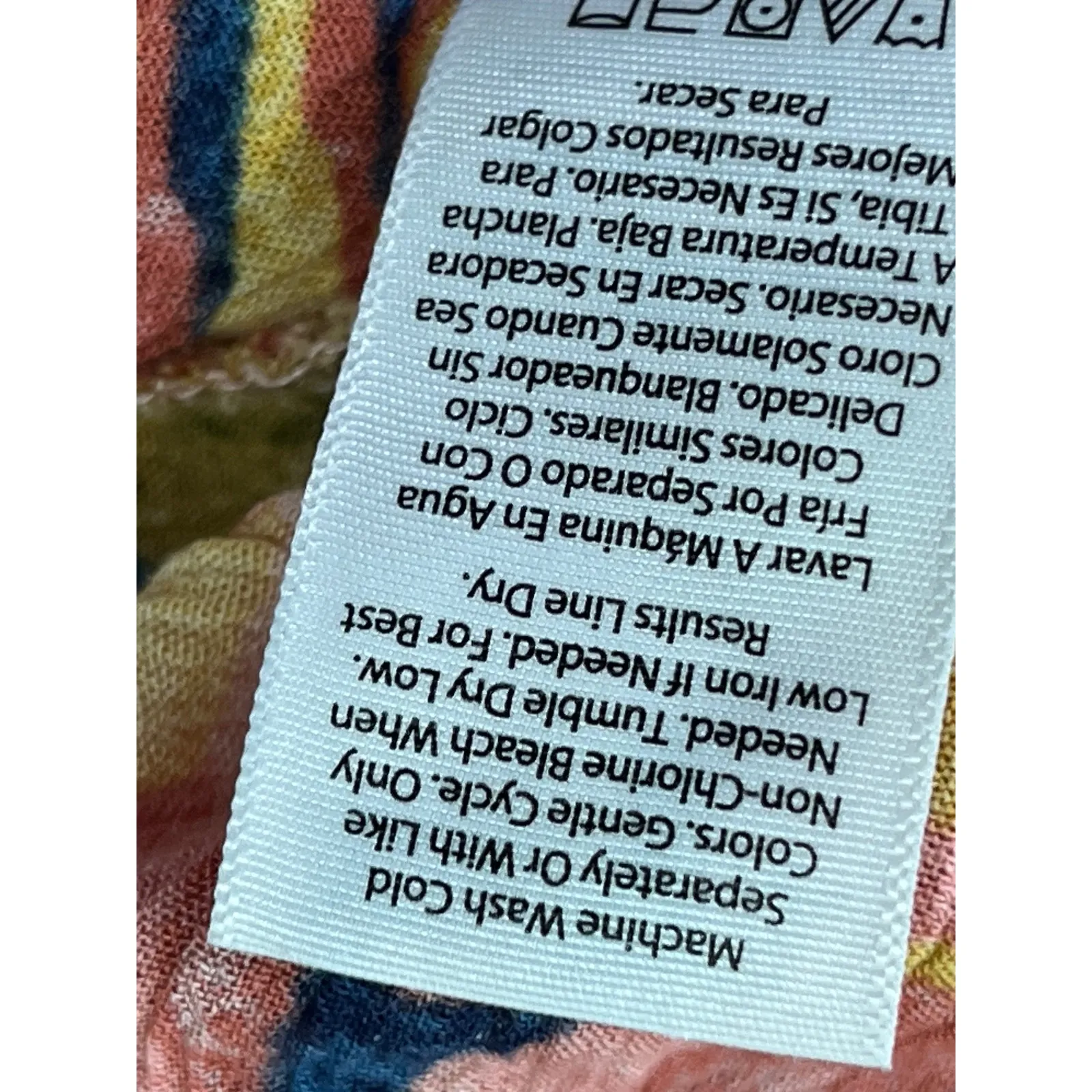 Terra Sky Women Floral Print Rayon Boho Smocked Neck Blouse Flowy Plus Size 1X Pink - Image 7