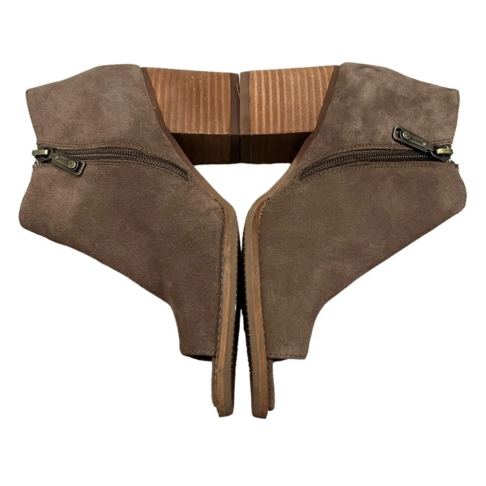 Blondo Nappa Waterproof Open Toe Bootie - Image 9