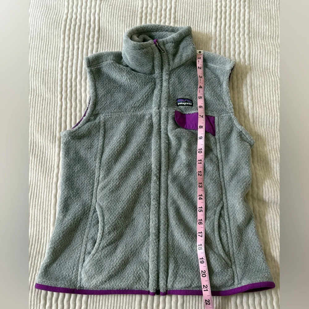 Patagonia Re-Tool Vest Gray Purple Women’s Sz Medium - Image 6