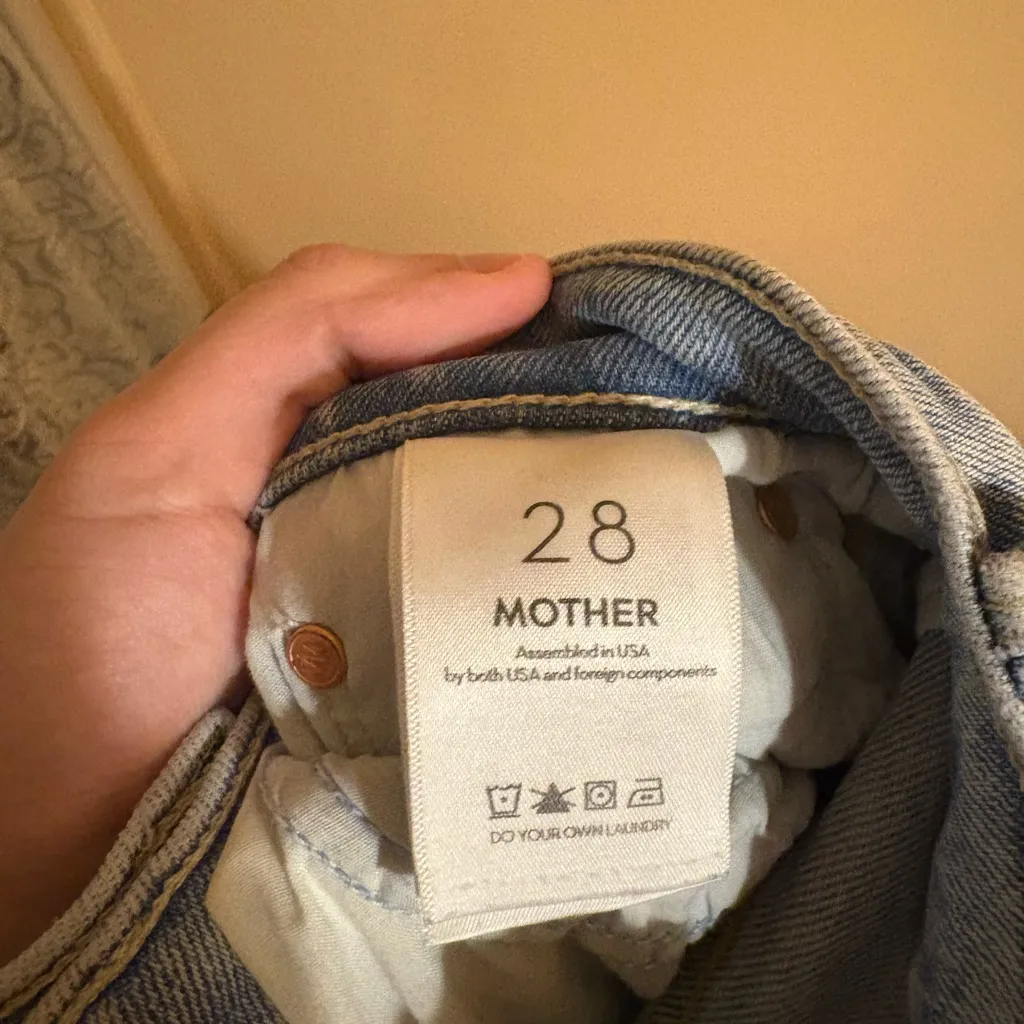 Mother Ditcher Zip Ankle Light as a Feather Jeans - Image 8
