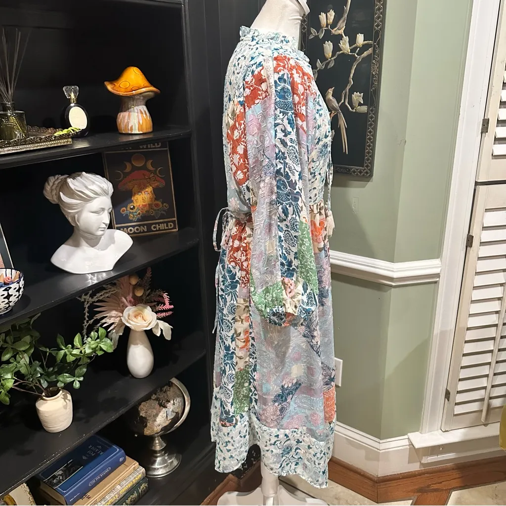 Cato Multicolor Floral Boho Midi Dress – Size 14/16W - Image 7