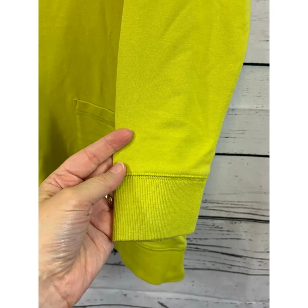 Women's Soft Surroundings Sweatshirt S Lime Green - Image 5