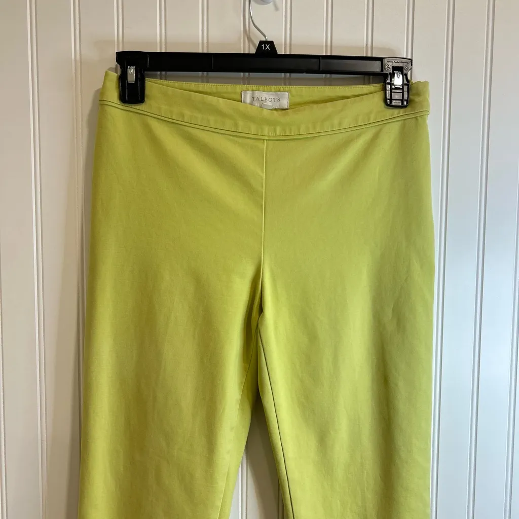 Talbots Lime Green Pants - Image 4