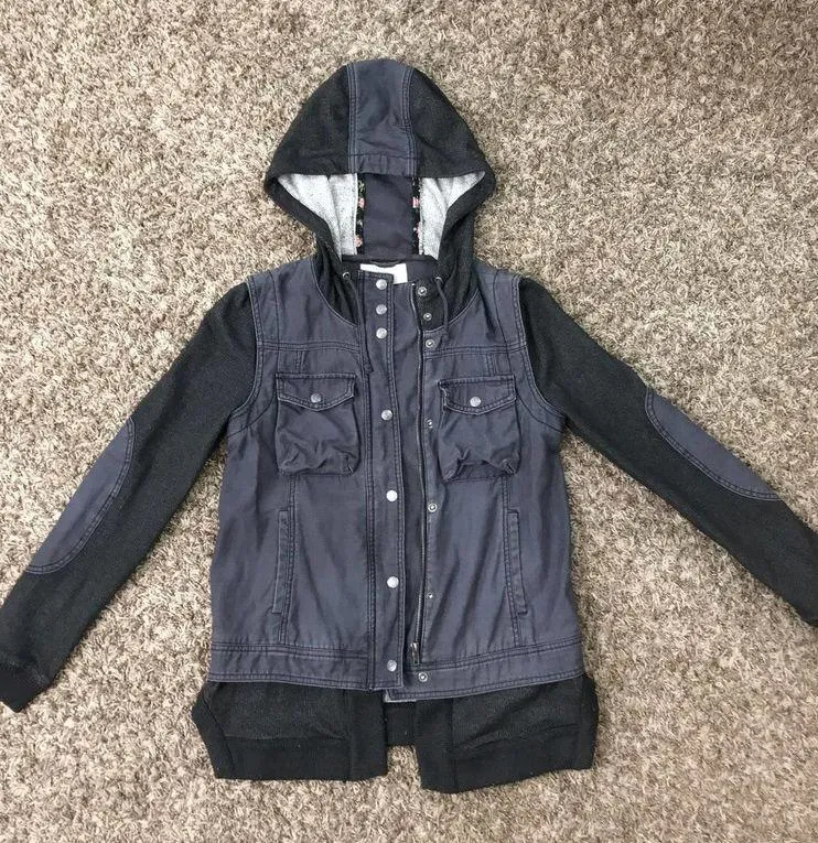 Free People Layered Slub Utility Jacket - Image 4