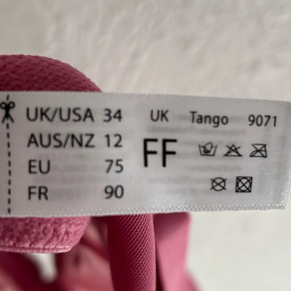 Panache Tango Balcony Bra Rose Pink Sz 34FF - Image 5
