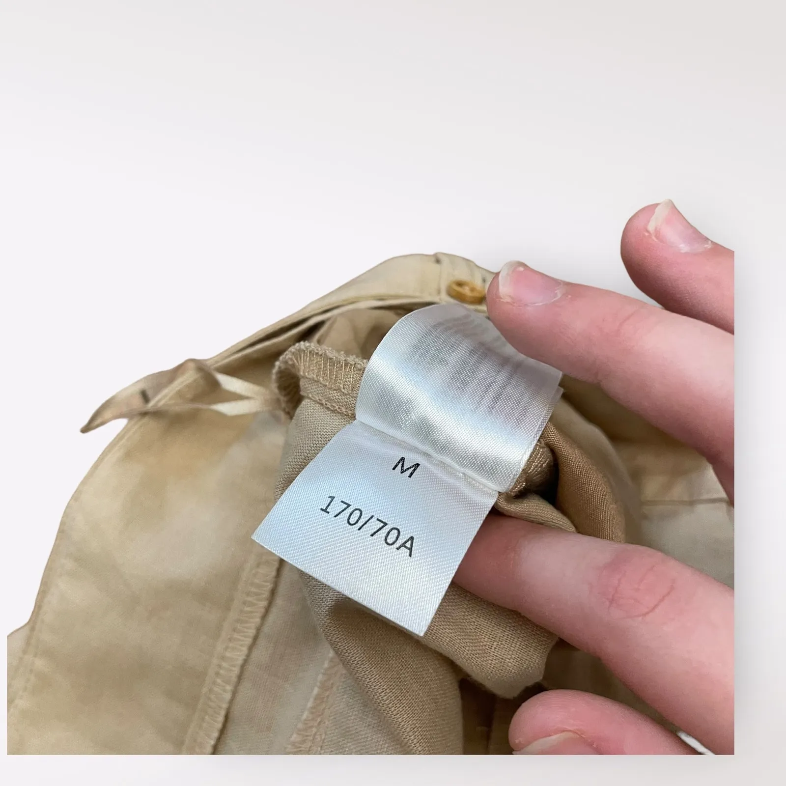 Finders‎ Keepers Pants Belted Size US 6 Tan Linen and Cotton - Image 11