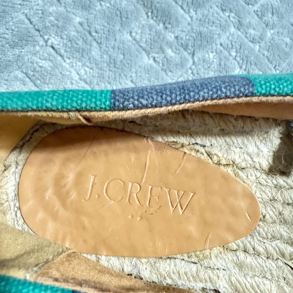 J.Crew STRIPED CANVAS SLIP - Image 6