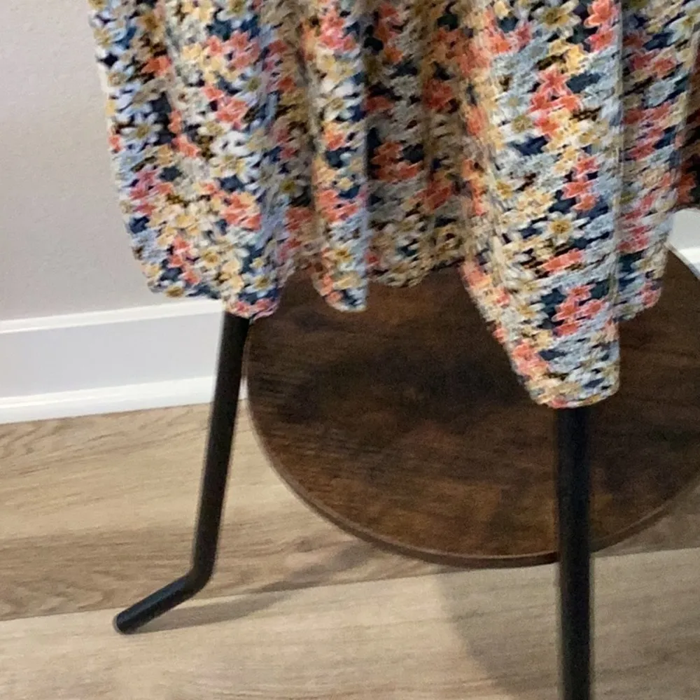 Patrons of Peace blue and Green wide leg pant’s smocked waist - Image 5