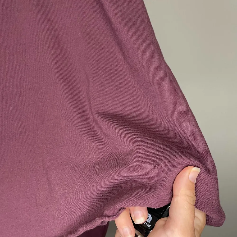 DAYDREAMER ARETHA FRANKLIN QUEEN OF SOUL LONG SLEEVE CROP MAROON Size LARGE - Image 7