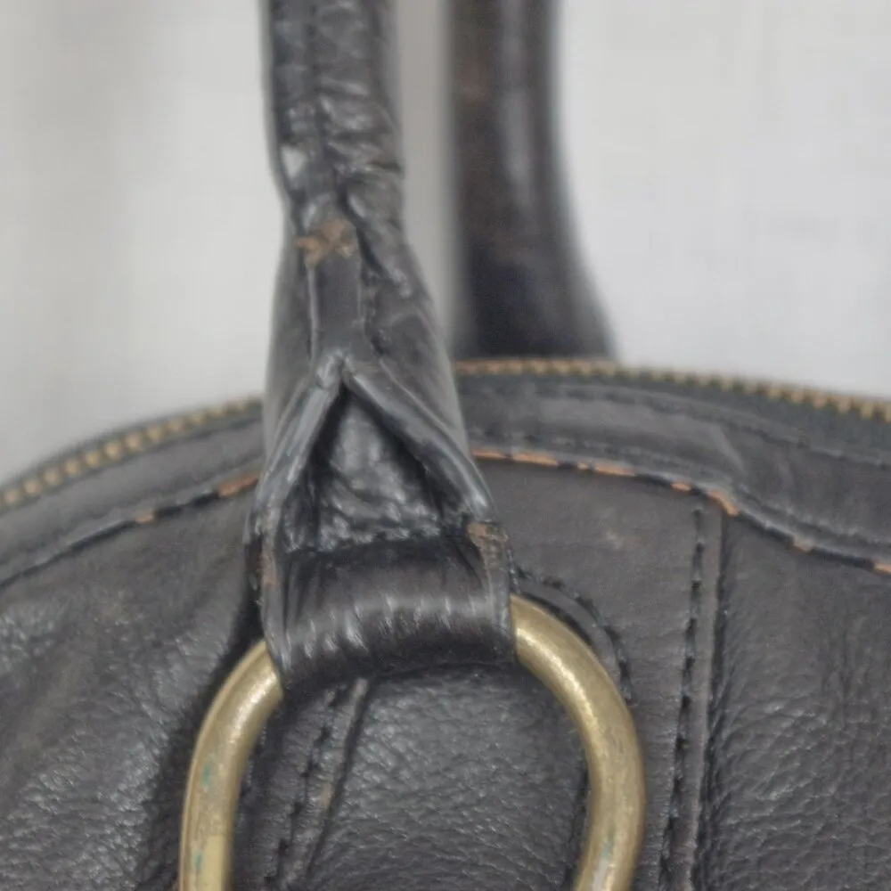 Banana Republic Large Black Leather  Shoulder Bag - Image 10