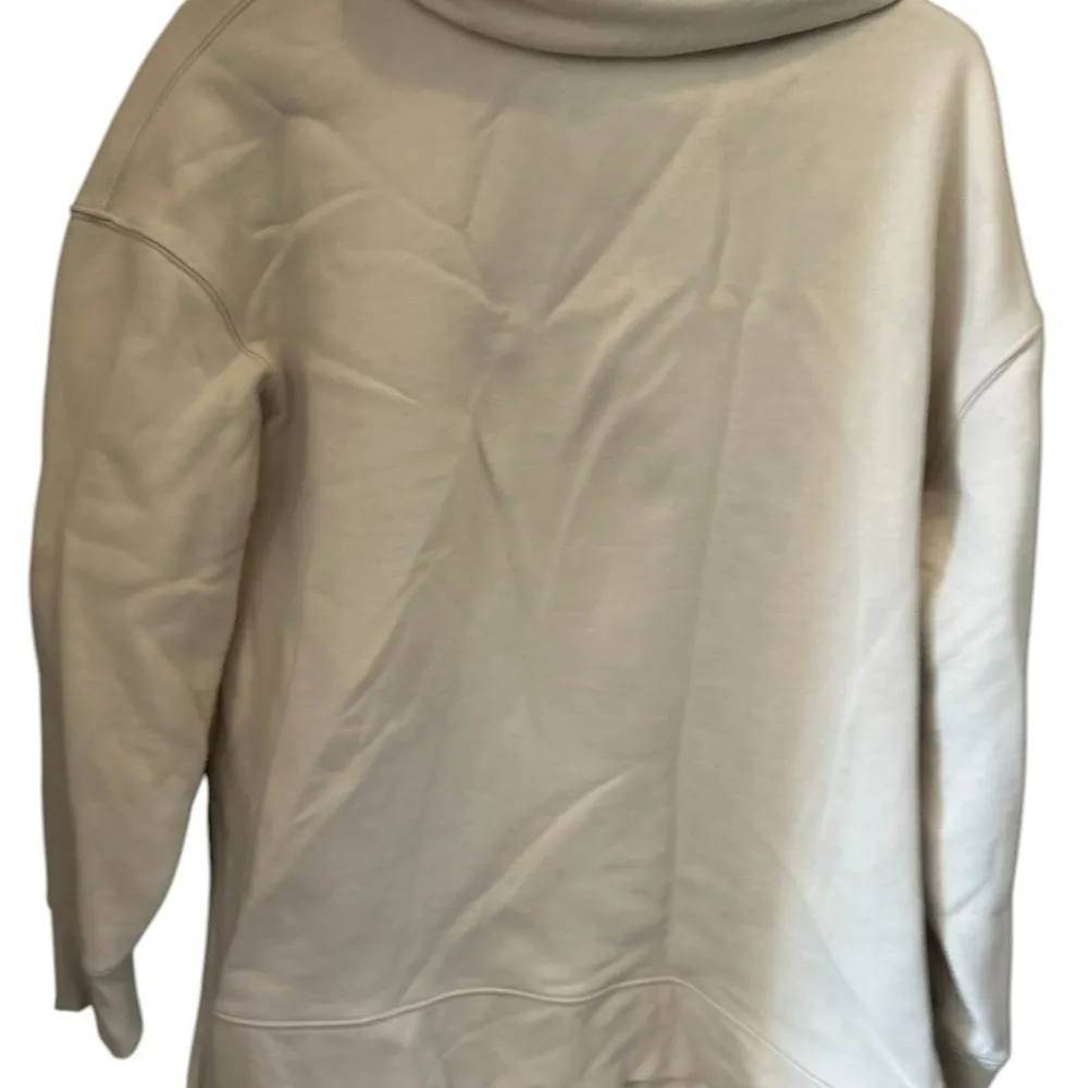 Athleta  Women's Ivory Funnel Neck Pullover Sweatshirt Size S Casual‎ - Image 14