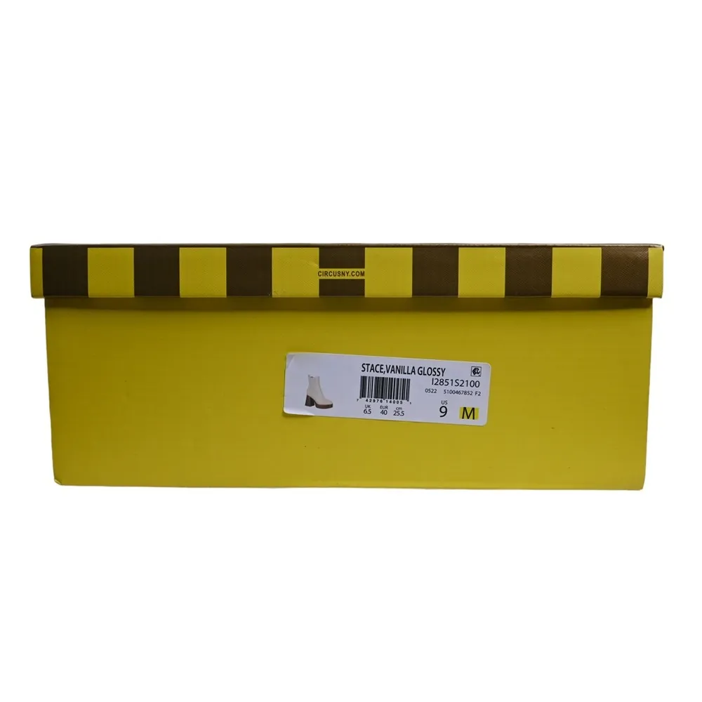 Circus NY Womens 9 Stace Platform Boot in Eggshell NEW - Image 10