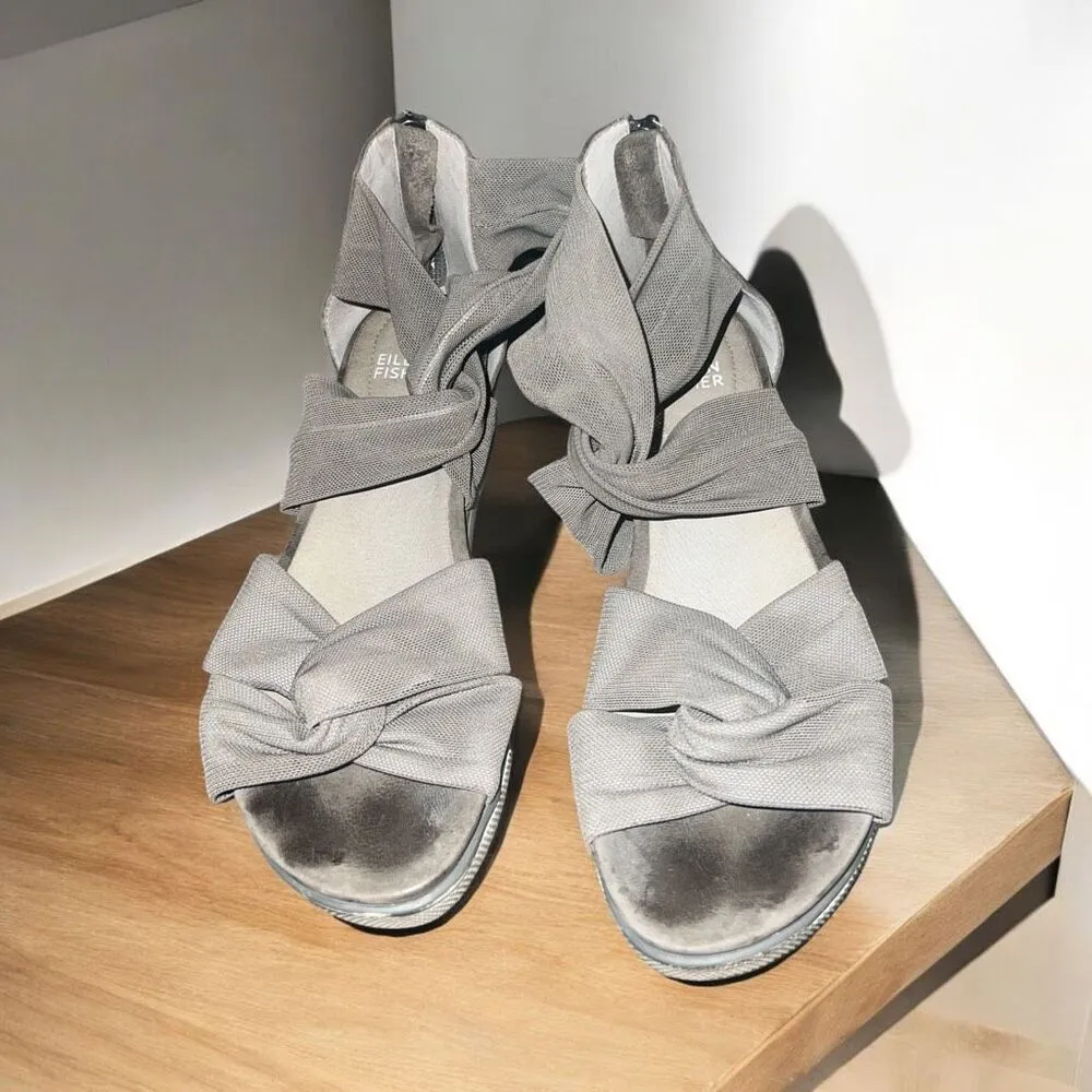 ✨Eileen Fisher Zanya Mesh Sneaker Grey Sz 7.5 Sandals✨ - Image 4