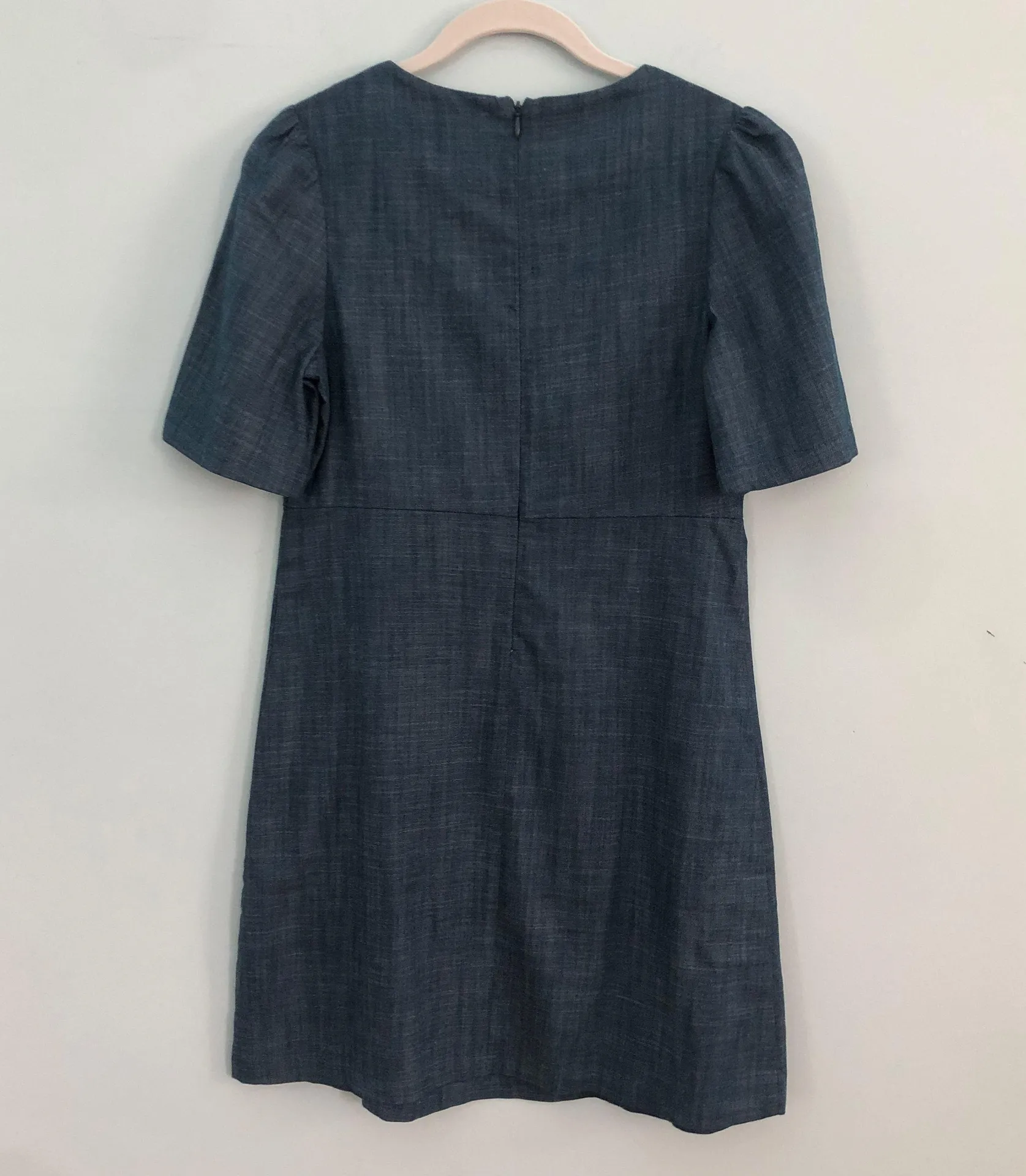 A Line Chambray Dress - Image 5