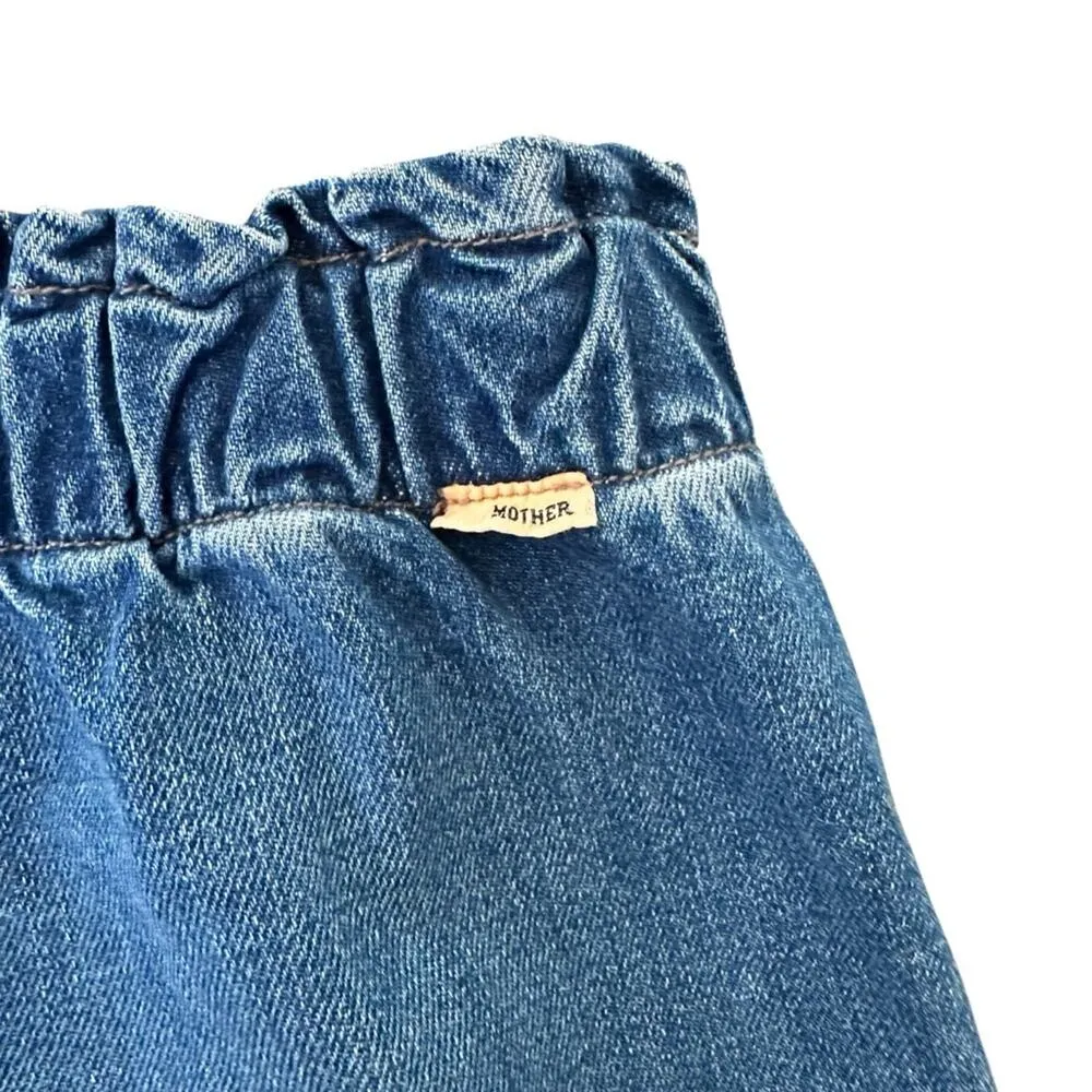 MOTHER SUPERIOR The Springy Ankle High Rise Straight Size 32 Cowboys Don’t Cry Blue - Image 10