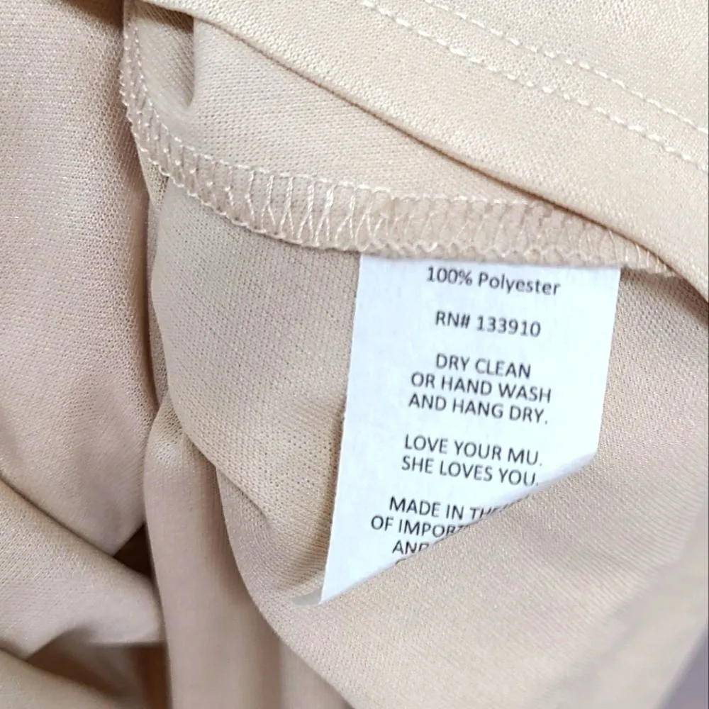 Show Me Your Mumu Women's Maxi Princess Ariel Skirt Size Small Color Soft Beige - Image 8