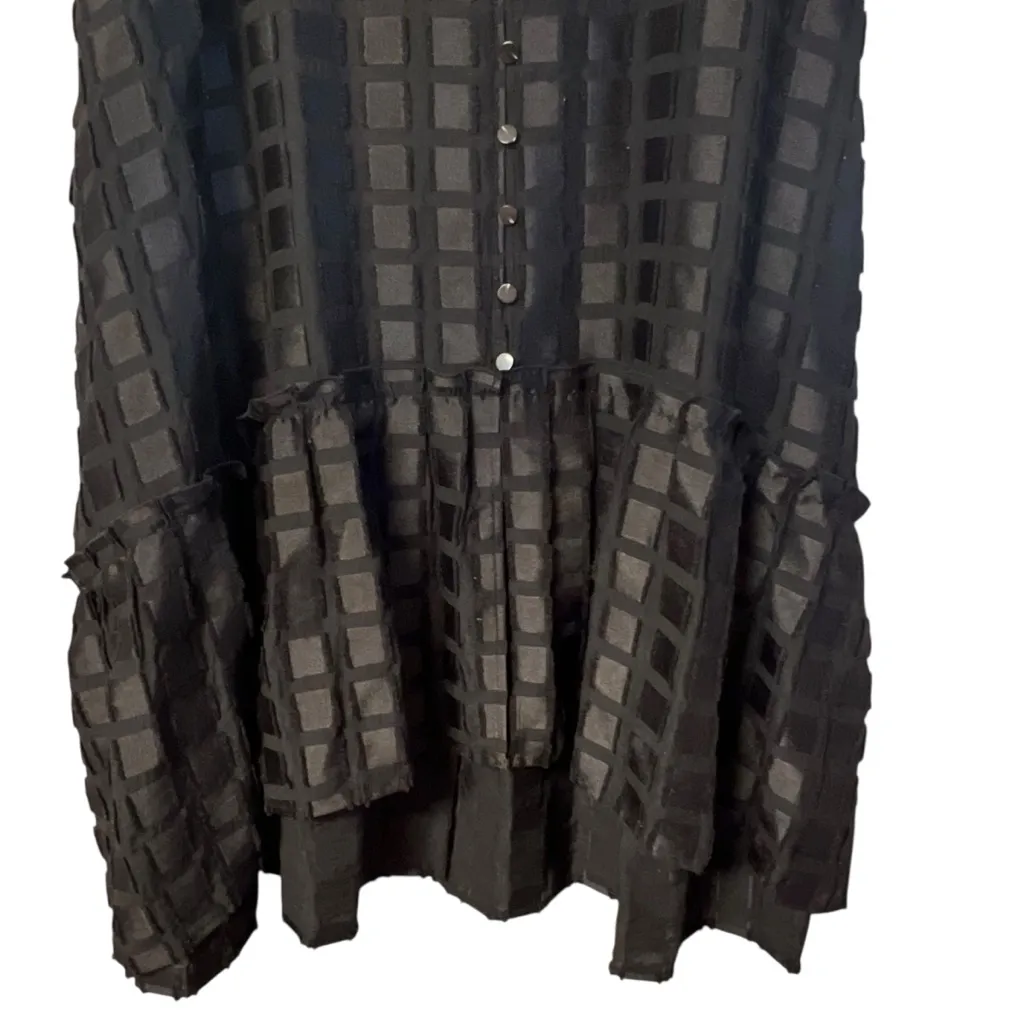 Anthropologie Maeve Womens Hi-Lo Skirt Sz 6 Whimsigoth Boho Witchy Dark Academia - Image 3