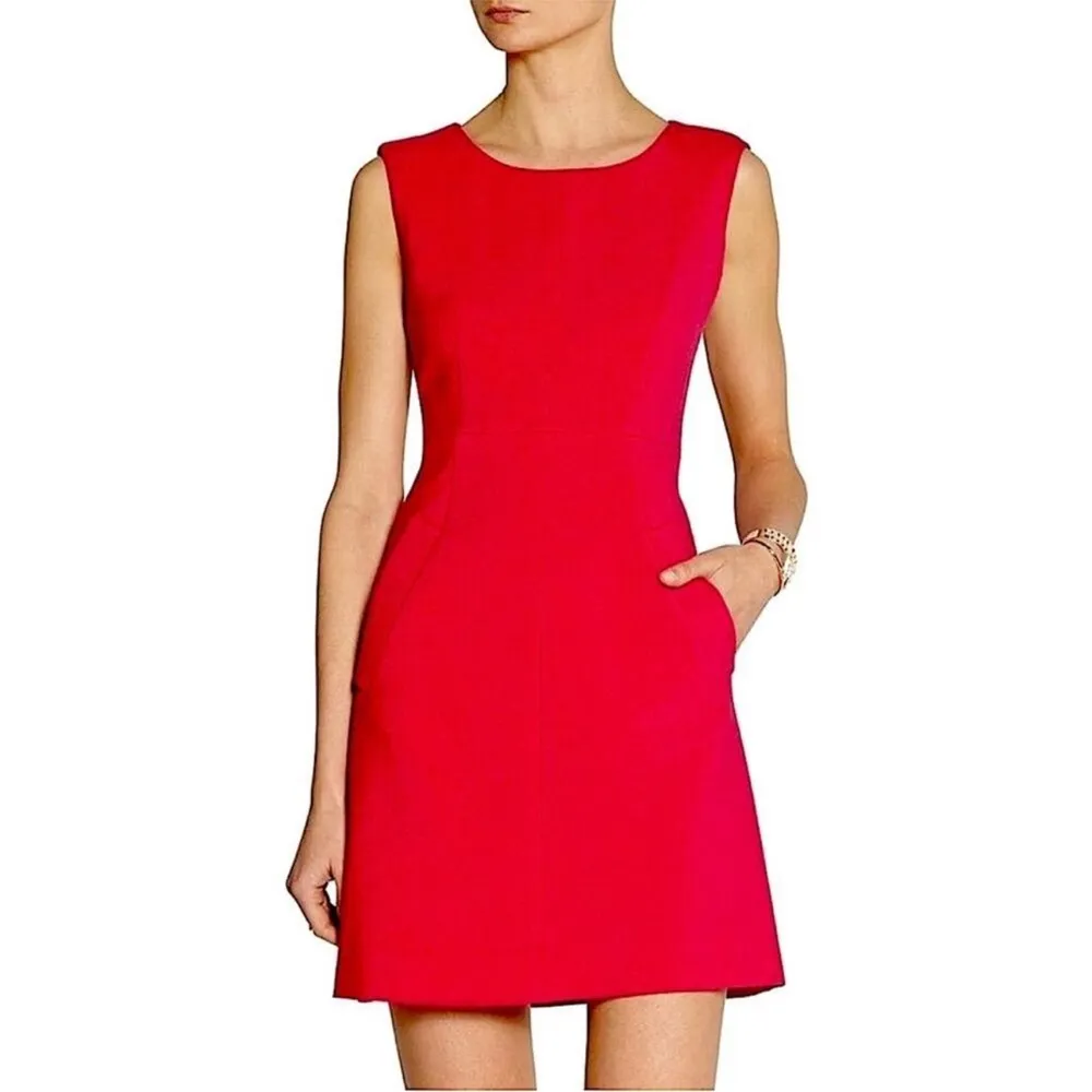 Diane Von Furstenberg “Carpreena” Mini Dress – Pink – Size 6 - Image 3