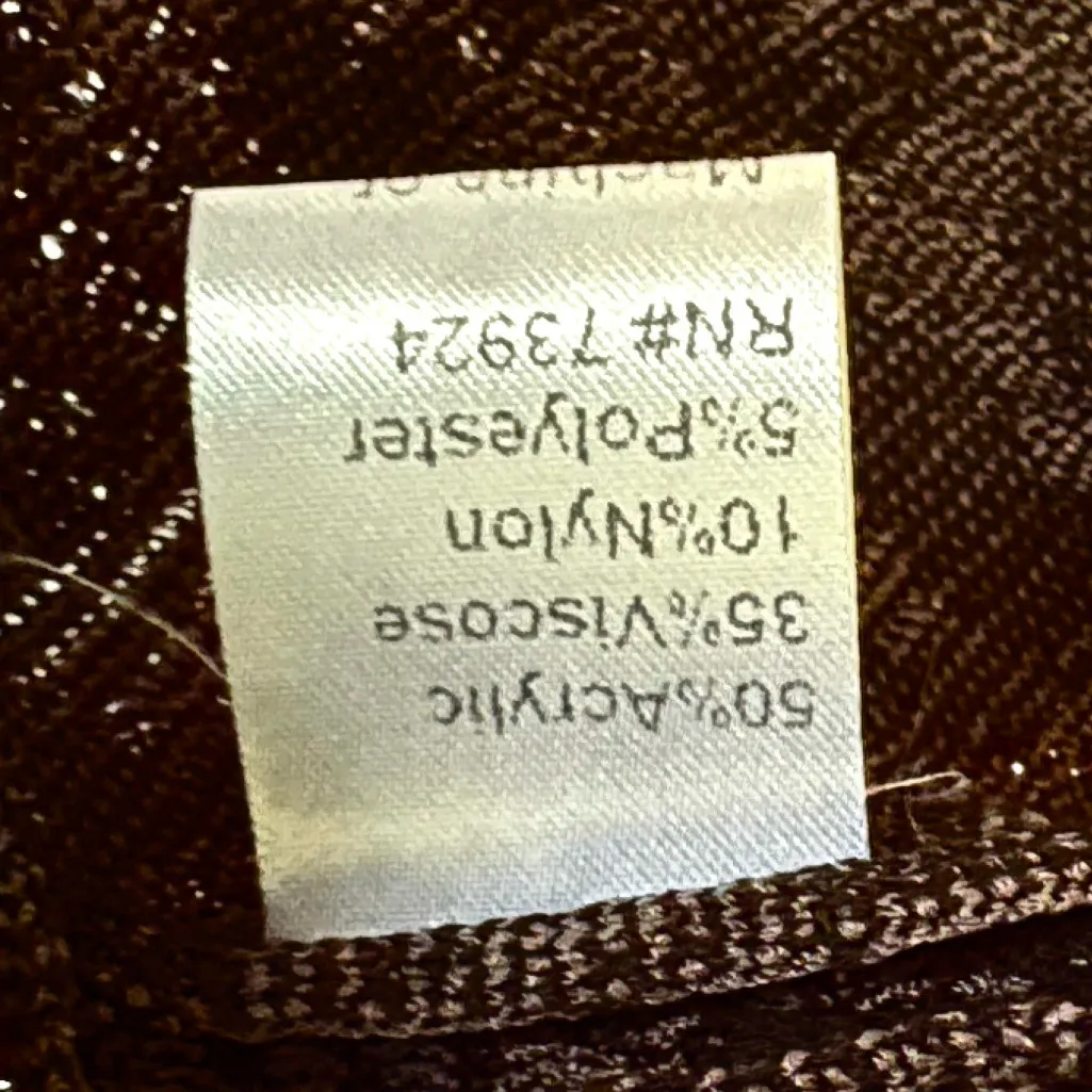 Ming Wang EUC  Sweater Black Petite Large - Image 6