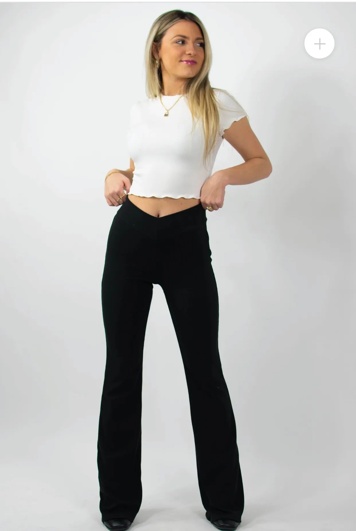 Grey Bandit Wide Leg Pants  - Image 4