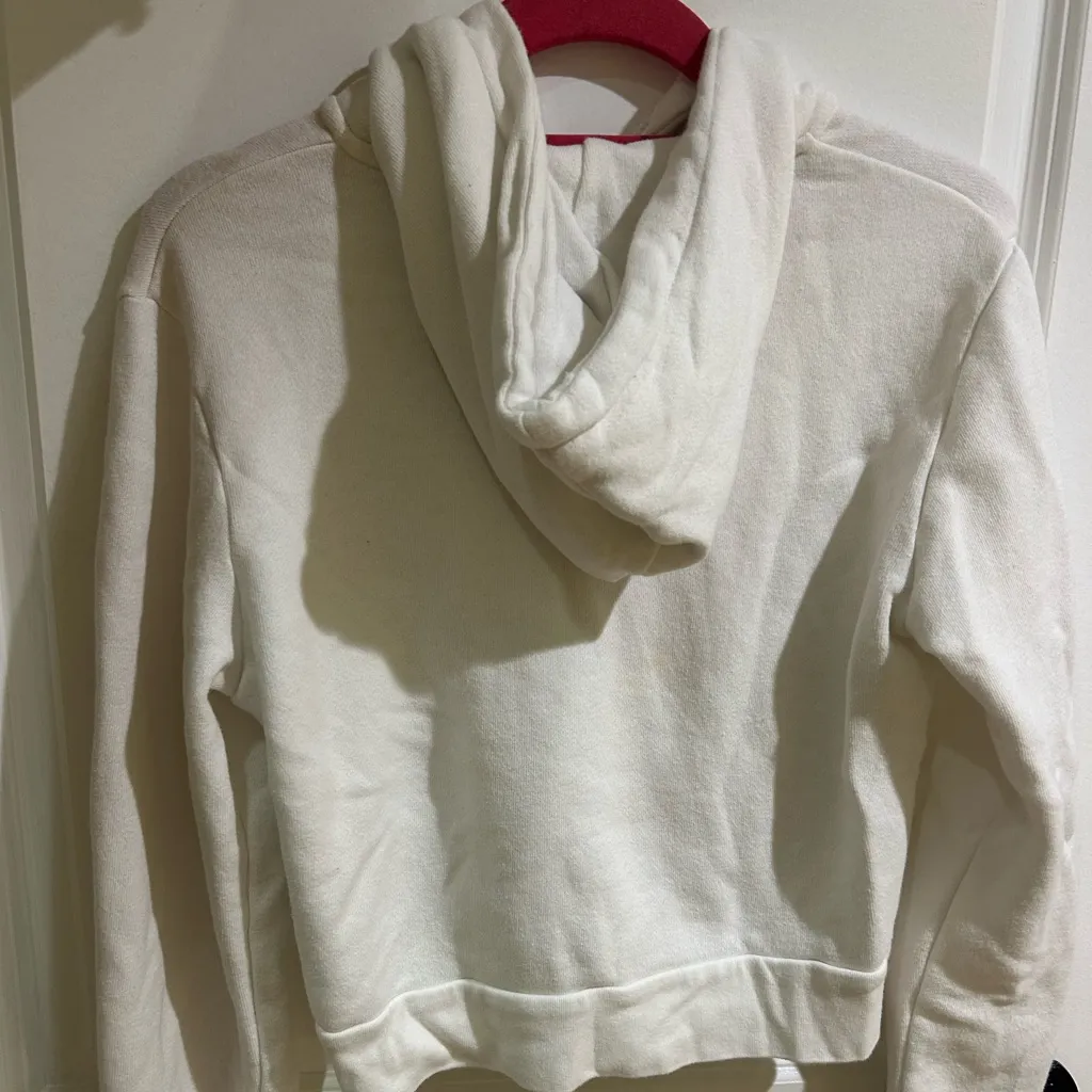 Women's White Hoodie - Image 2