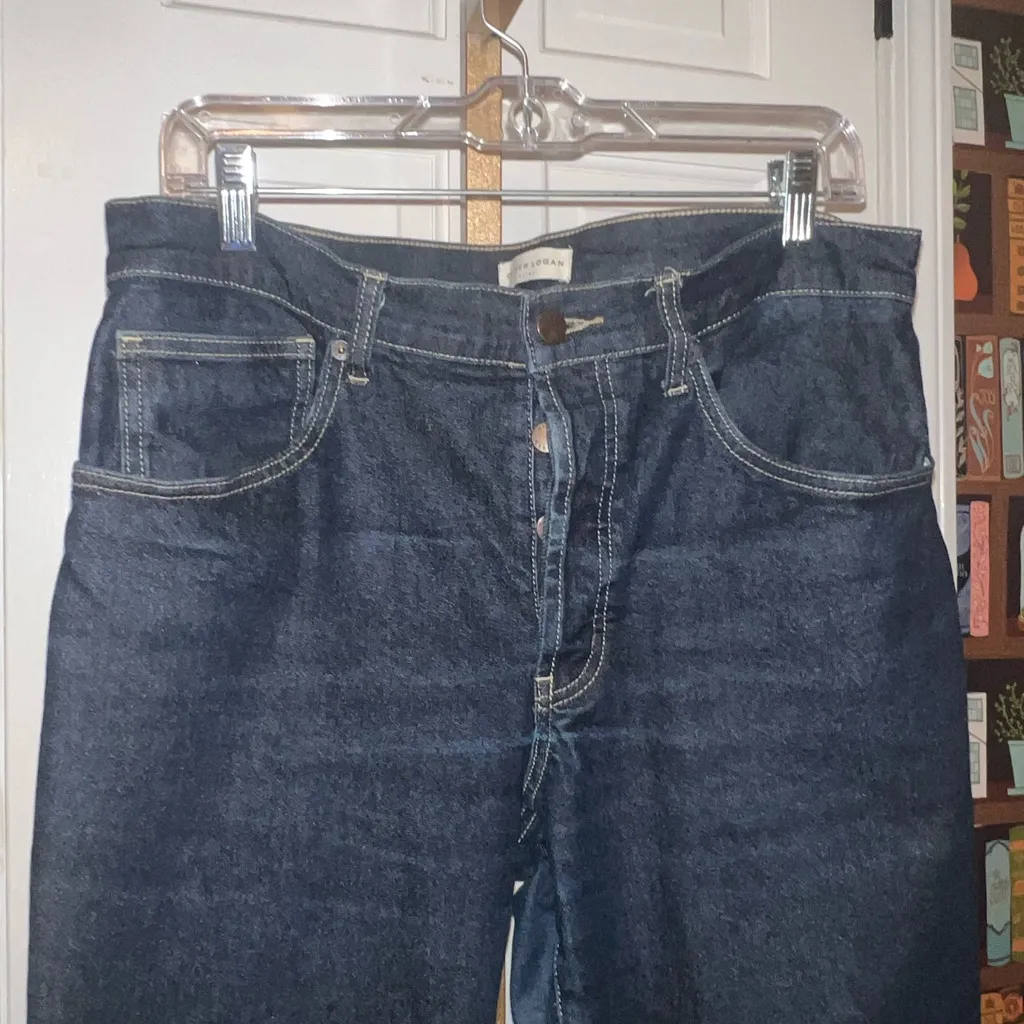 Oliver Logan Stanley Boot cut Slow Denim Size 32 High Waisted Blue - Image 2