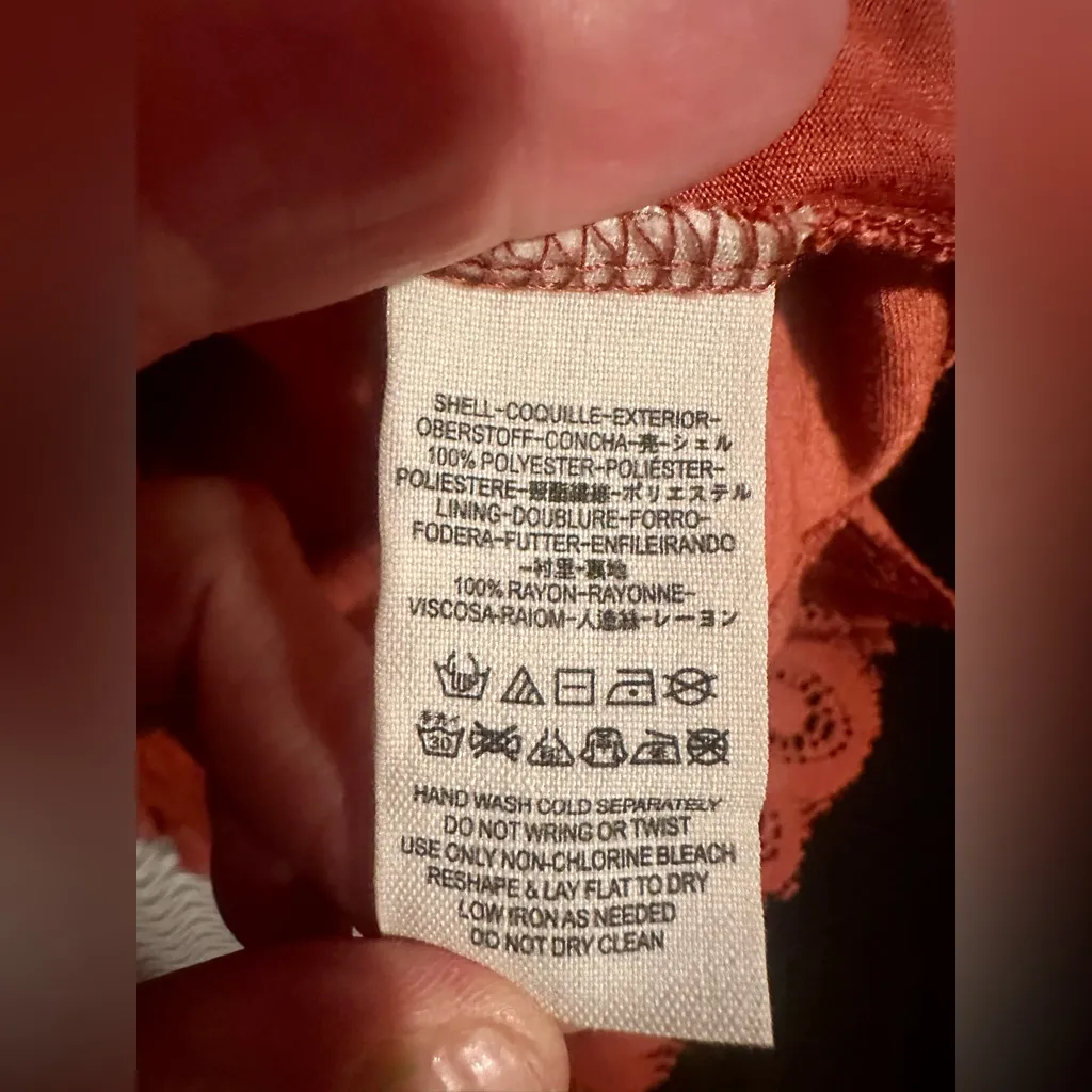 Free People | Kristal Salinas Foil Lace Romantic Date Party Dress, Size 2 - Image 9