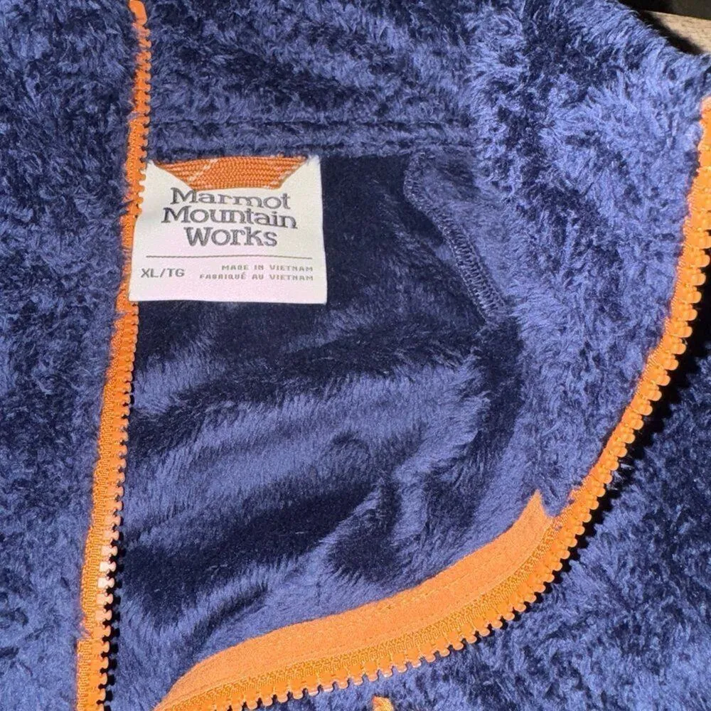 MARMOT Homestead Sherpa Fleece Zip-Up Jacket, Size XL, New w/ Tag MSRP $130 - Image 7