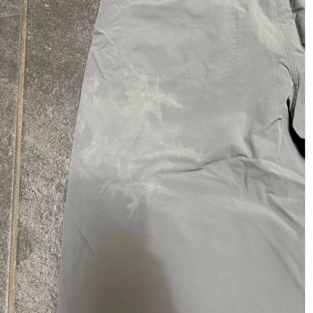 Outdoor Research Grey Ferrosi Capris SZ 8 Adventure Hiking Breathable Midrise Gray - Image 9