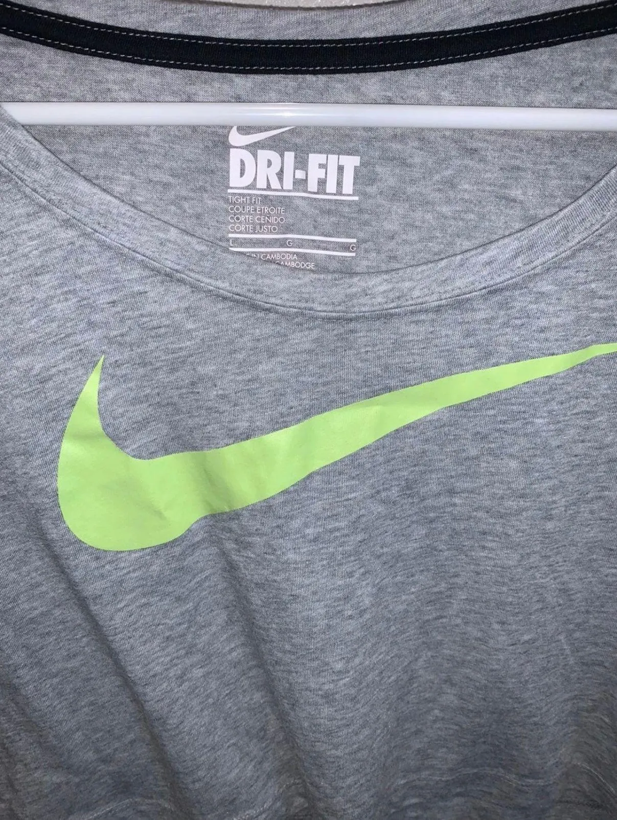 Dri-FIT Crop Top Shirt US L - Image 3