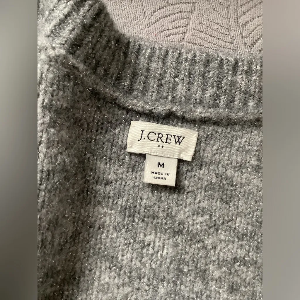 Nice dressy soft knit cardigan 🌸 Gray Size M - Image 10