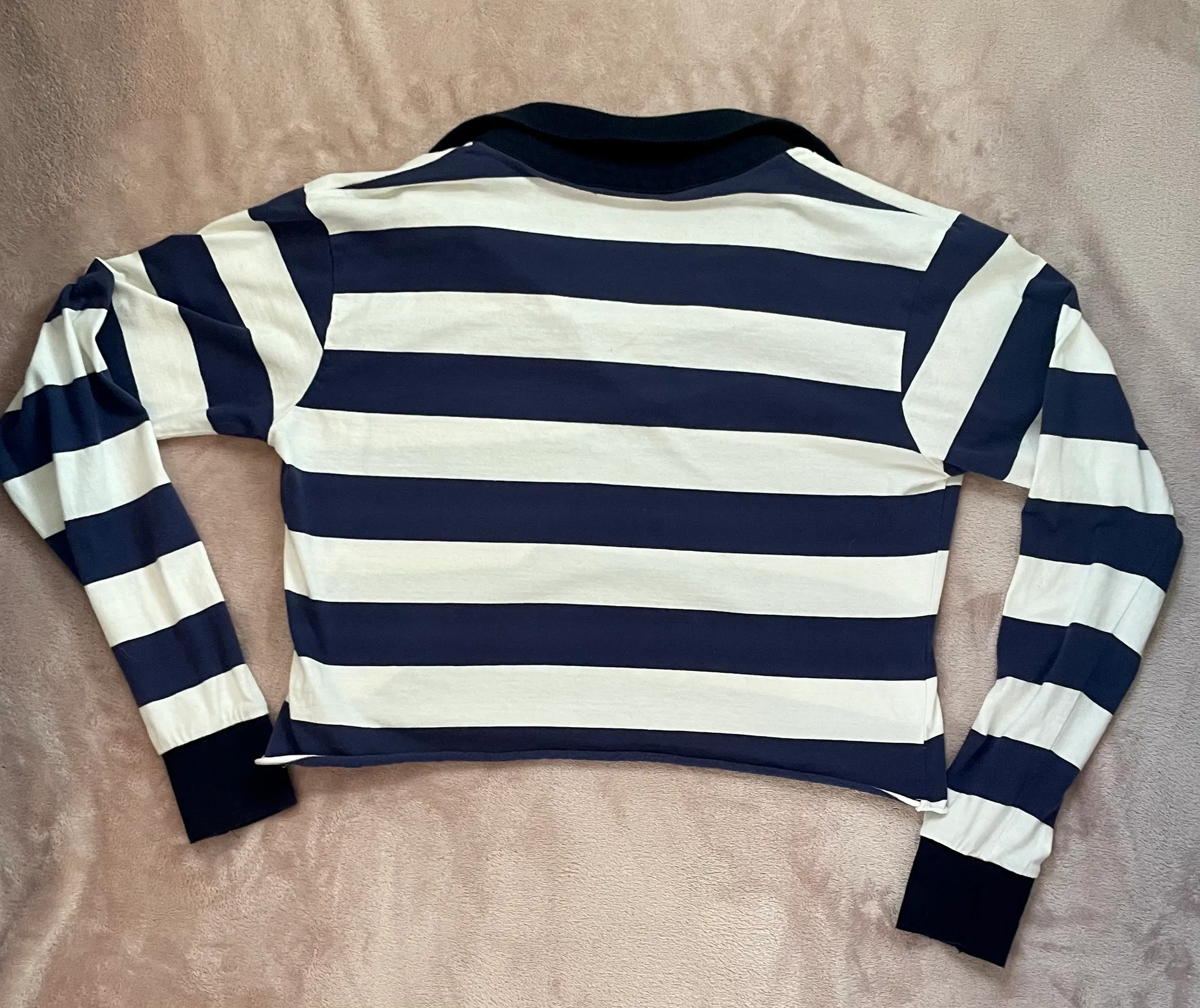 cropped collared tee - Image 2