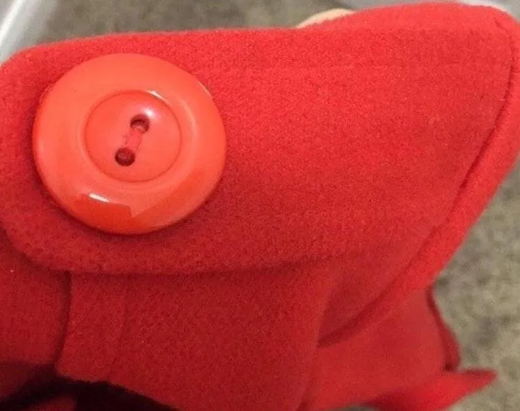 Pea coat Red Size L - Image 7