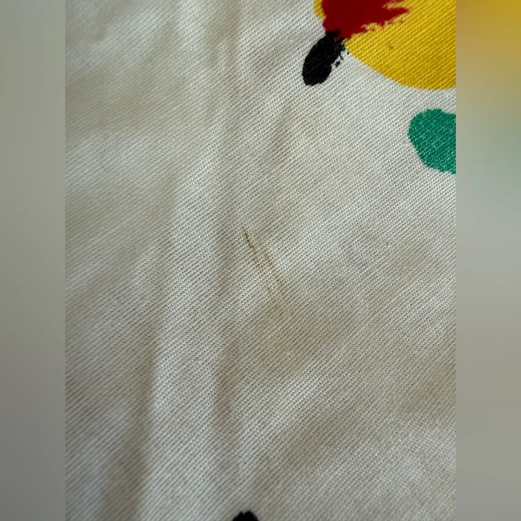 Vintage 1980s Sleeveless Summer Maxi Dress White Size L - Image 5