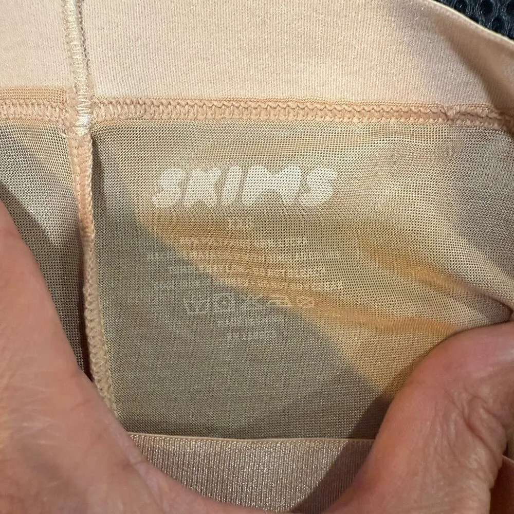 SKIMS Bronze Barely There Shape Wear Shorts Sz XXS NWOT - Image 5