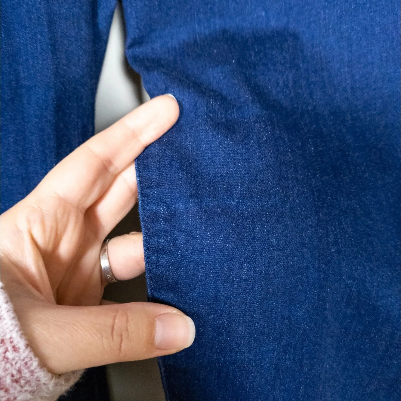 UNIVERSAL STANDARD Don't Call Them Jeggings Dark Indigo Pull-On Women's M 18-20 - Image 3