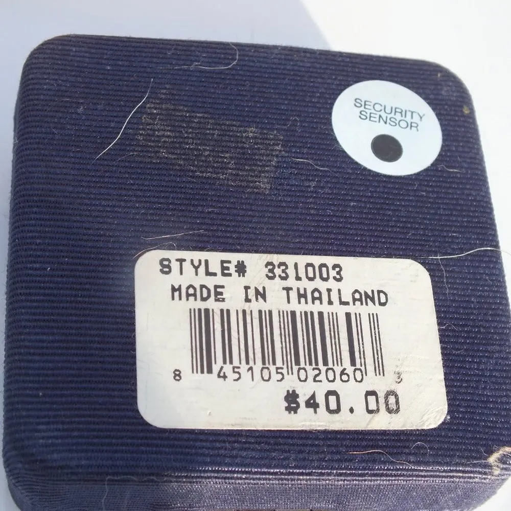 Sterling Silver Dolphin Brooch With Red Gem Eye and Storage Box, Silver Accents - Image 7