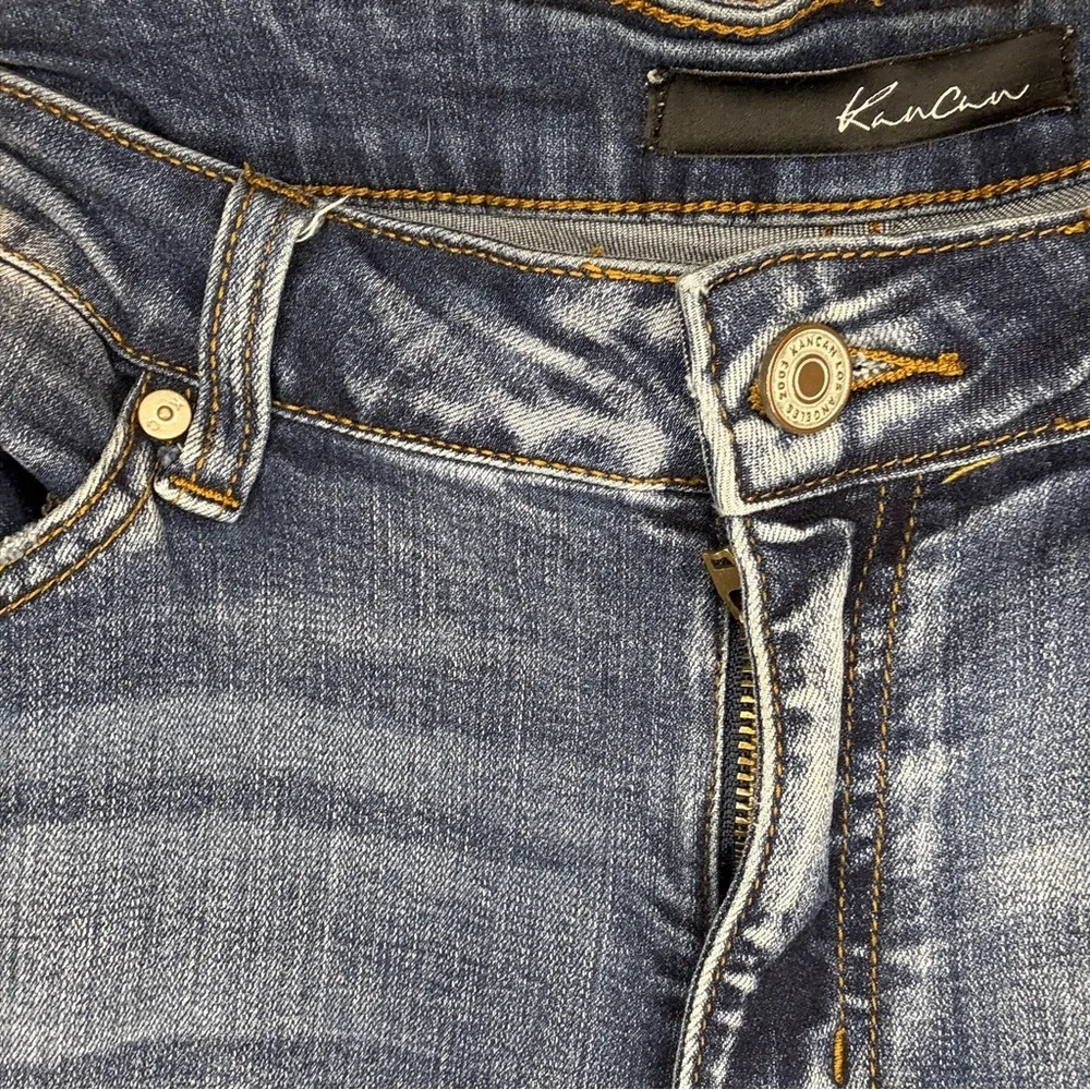 Kancan Women's Distressed Blue Jeans - Image 3