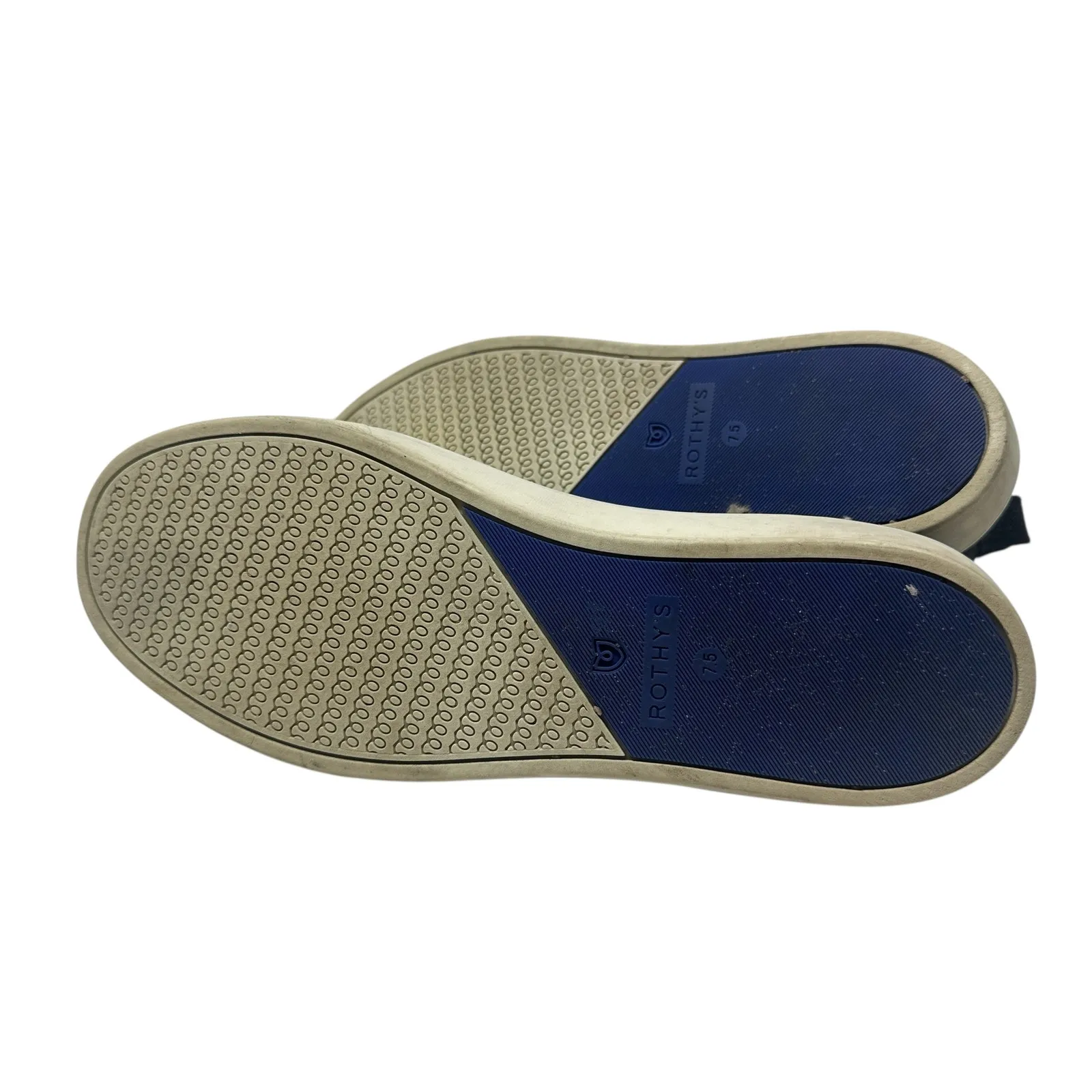 Rothy’s Chelsea Boot Sneakers Knit High Top Slip On Gray Black Size US 7.5‎ - Image 12