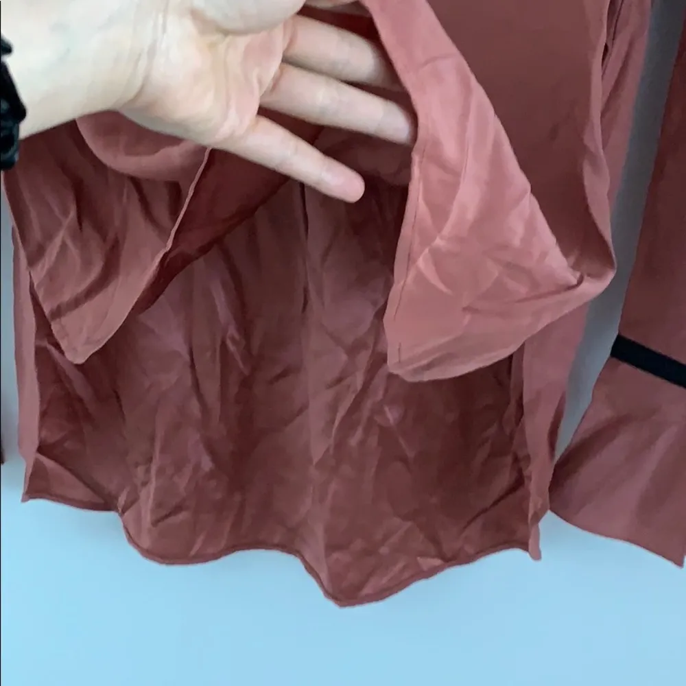 NWOT Rag & Bone brick red martel shirt - Image 4