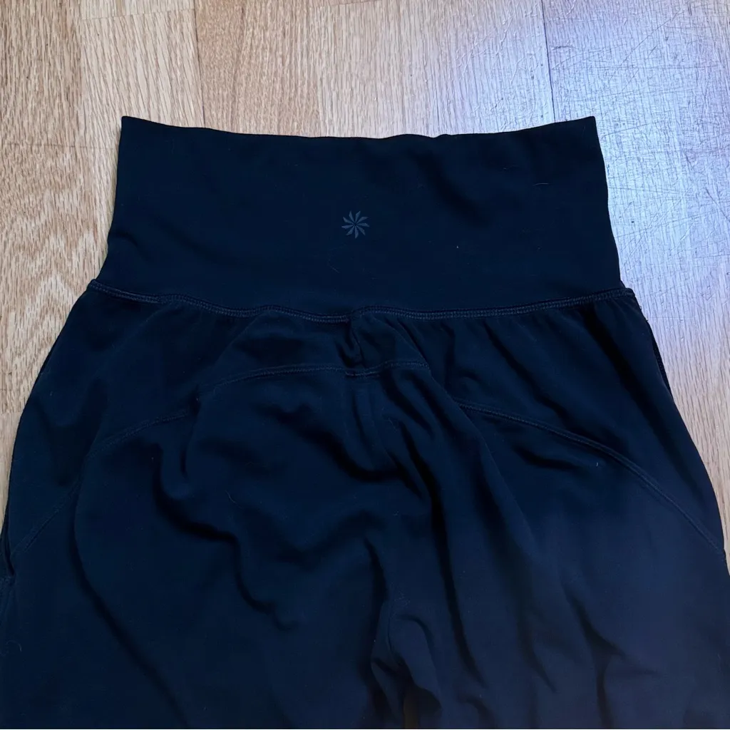 Athleta Cruise Jogger in Powervita Salutation High Rise Pants Black XXS - Image 14