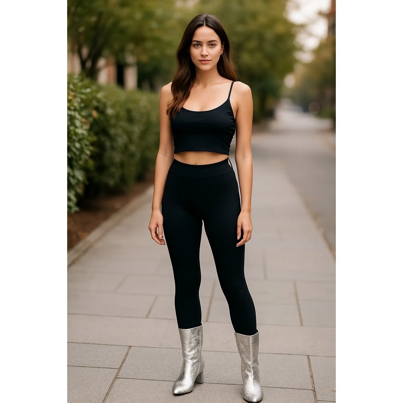 Dolce Vita Women's Silver Metallic Pointed Toe Stiletto Heel Mid Calf Boots 7.5 - Image 13