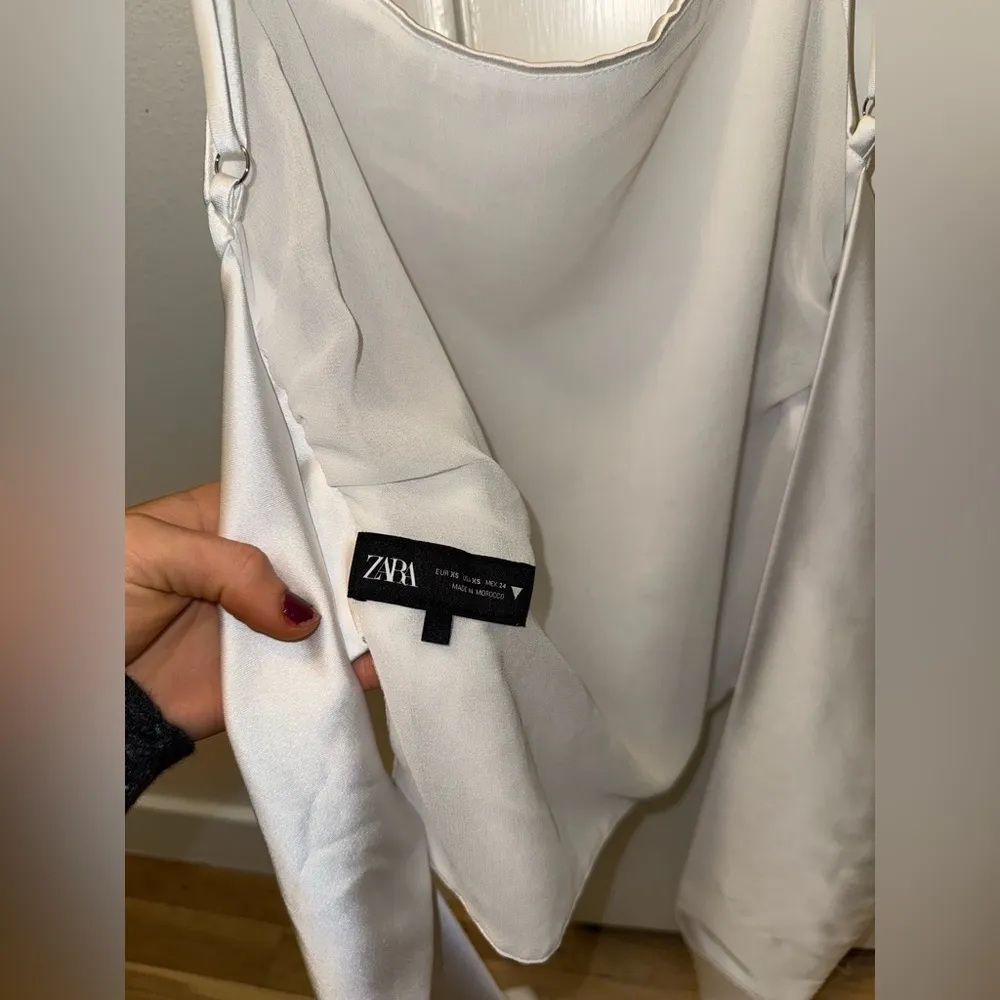 ZARA - SATIN EFFECT TOP WITH BACK BOW - Image 7