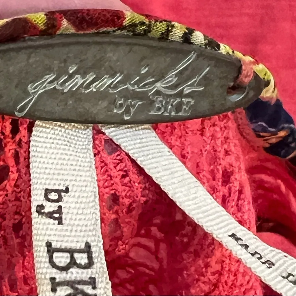 GIMMICKS BY BKE tank top size small cotton lace embellished back cutout - Image 11