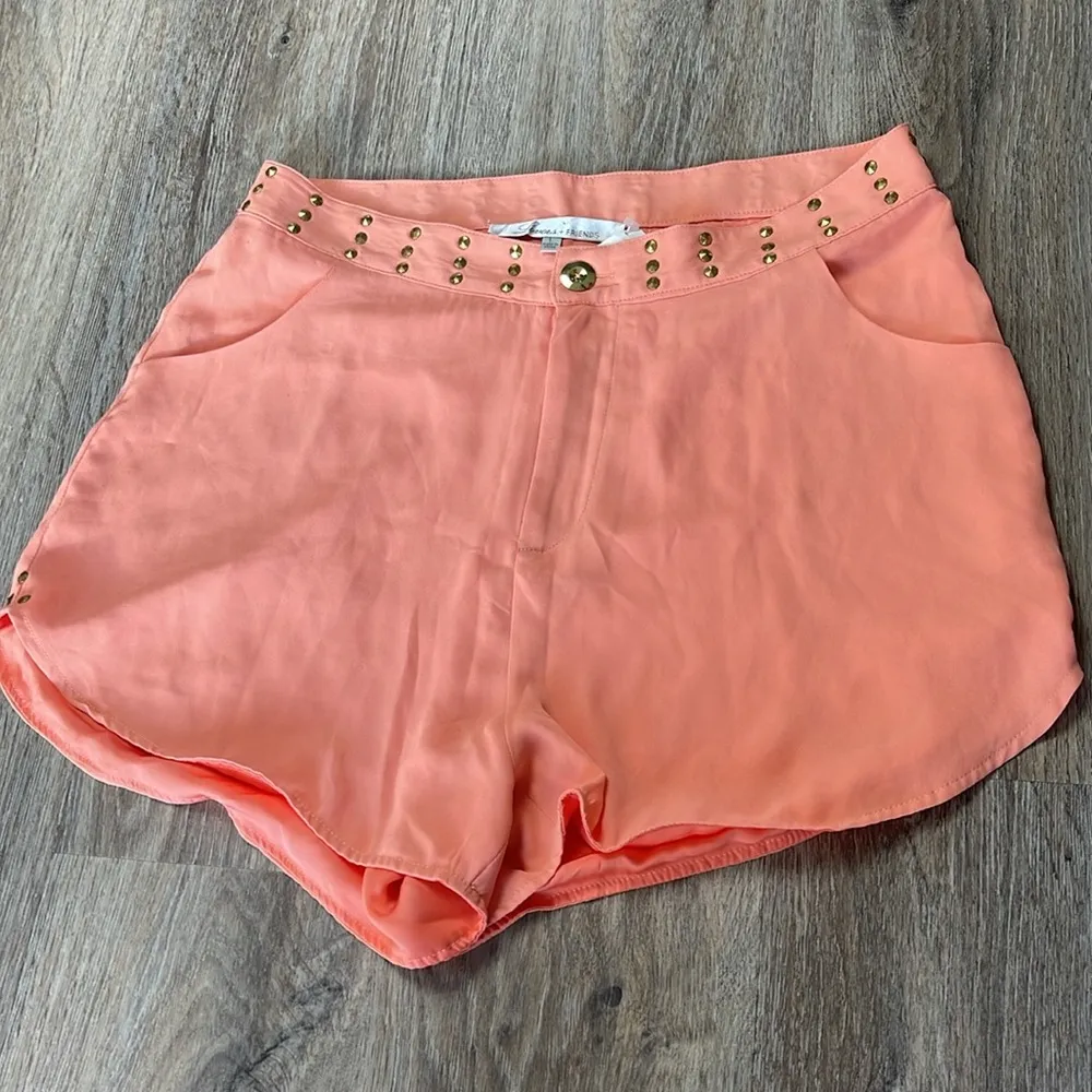 Lovers + Friends Peach Shorts Size Large - Image 5