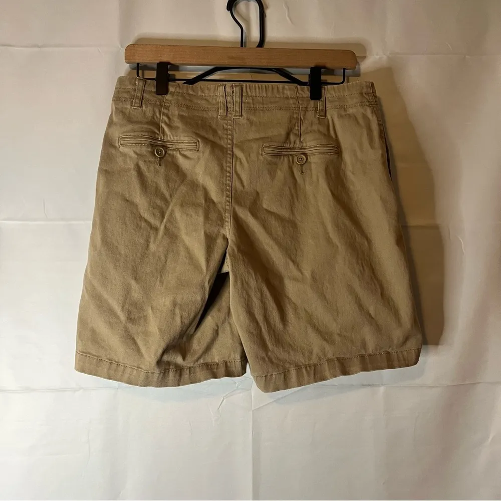 Maurices Tan Cargo Shorts Relaxed Fit Cotton Blend - Image 2